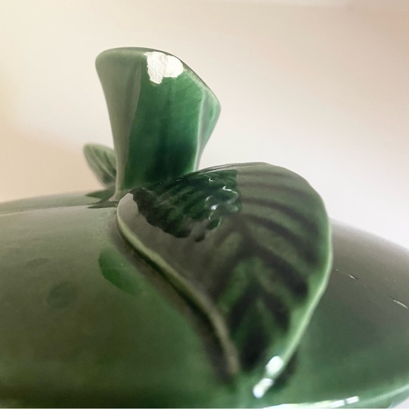 Vintage Esmond USA Green Apple Cookie Jar - Picture 5 of 10